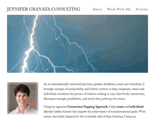 Tablet Screenshot of jennifergranataconsulting.com